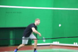 Badminton på Tennisstadion