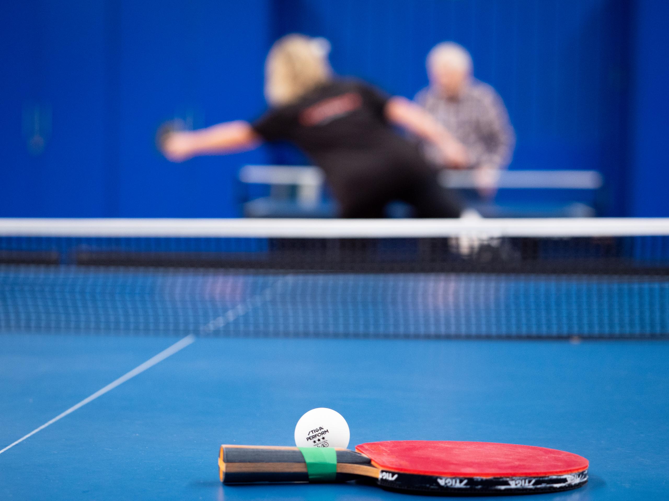 Bordtennis på Enskede Rackethall