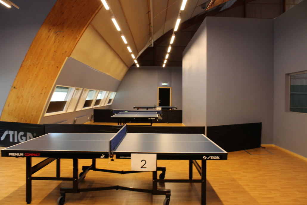 Bordtennis på Frescati Sports Center