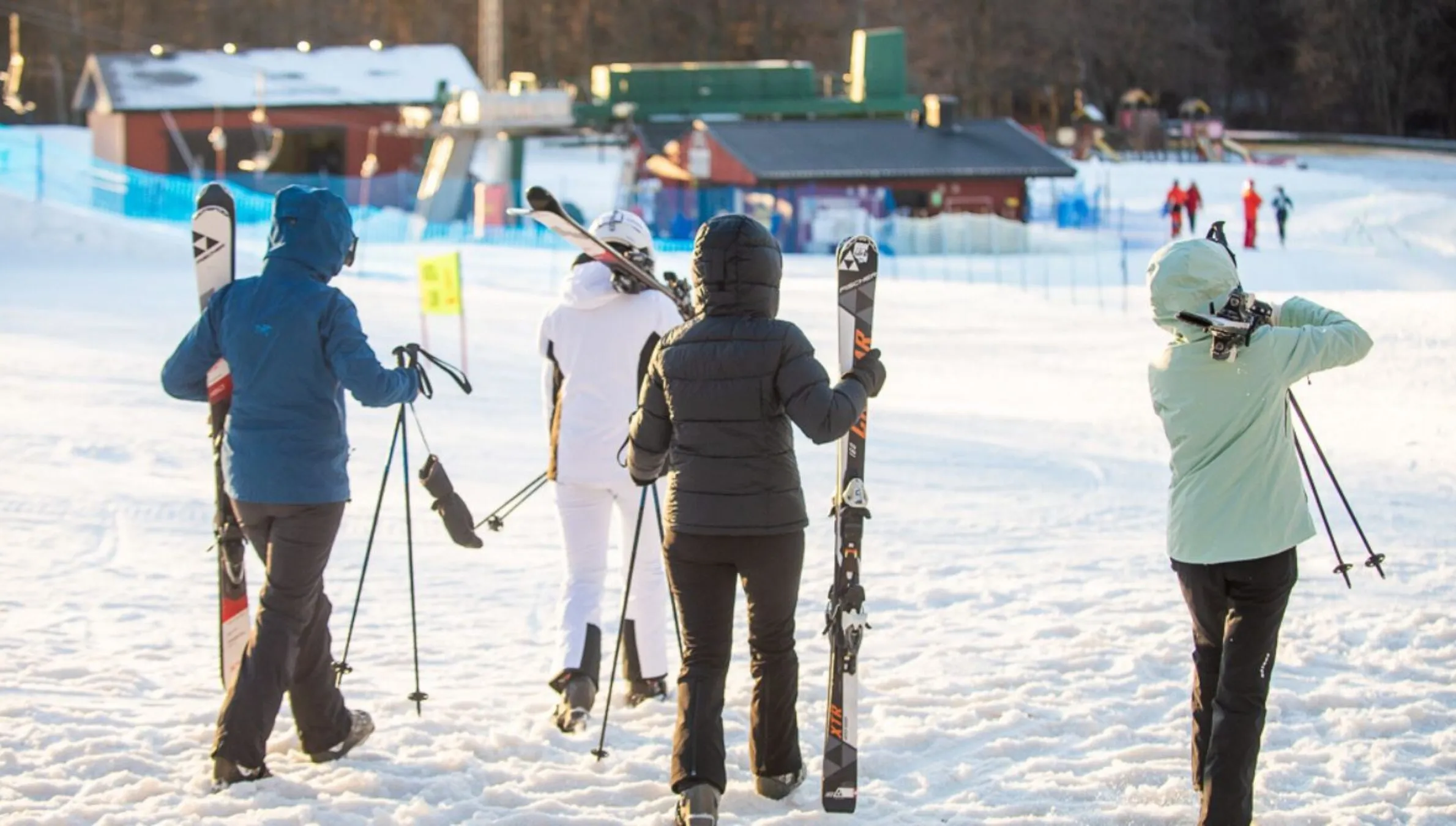 Skidåkning på Flottsbro