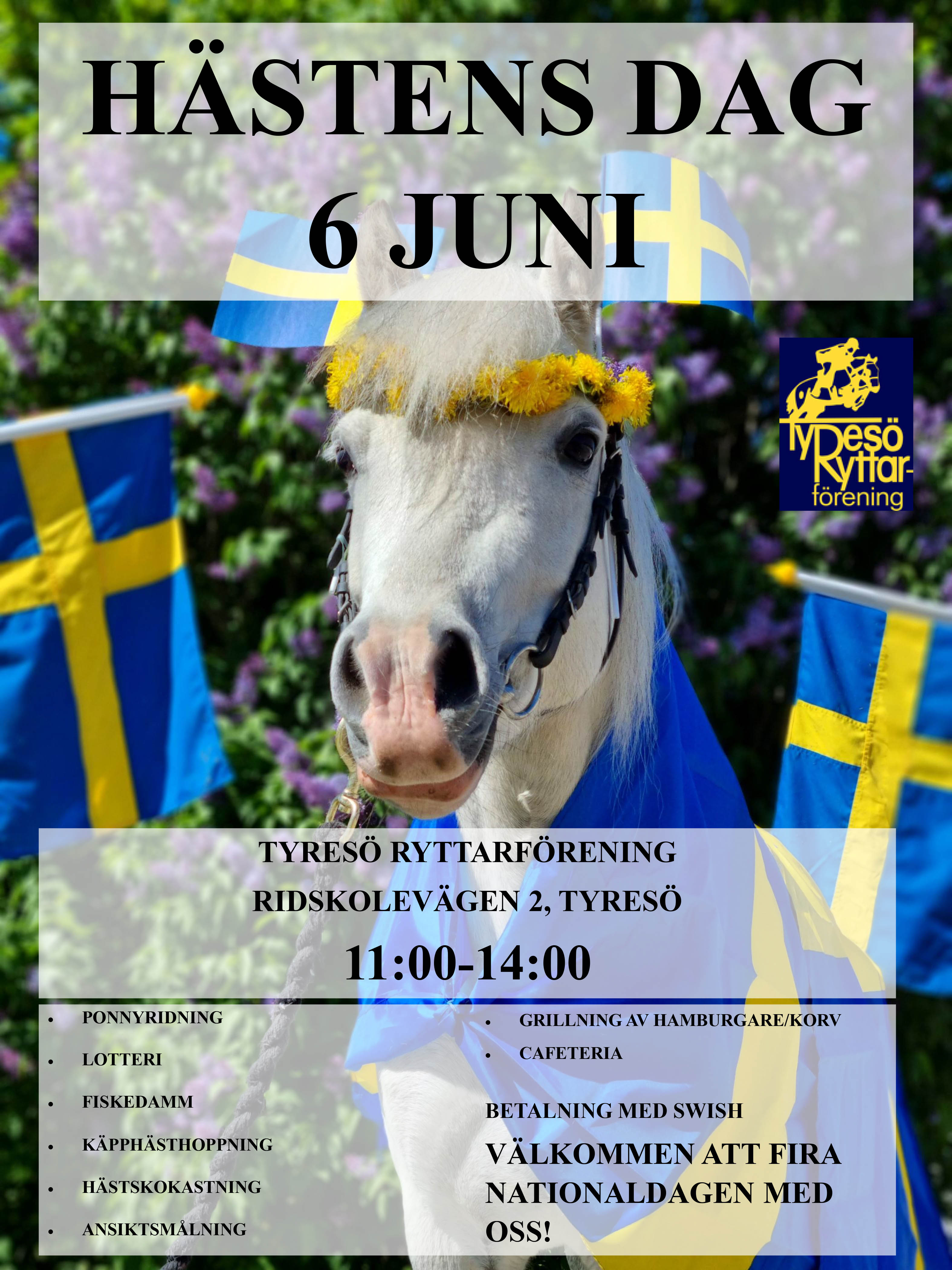 Hästens dag på Tyresö ridskola 2026