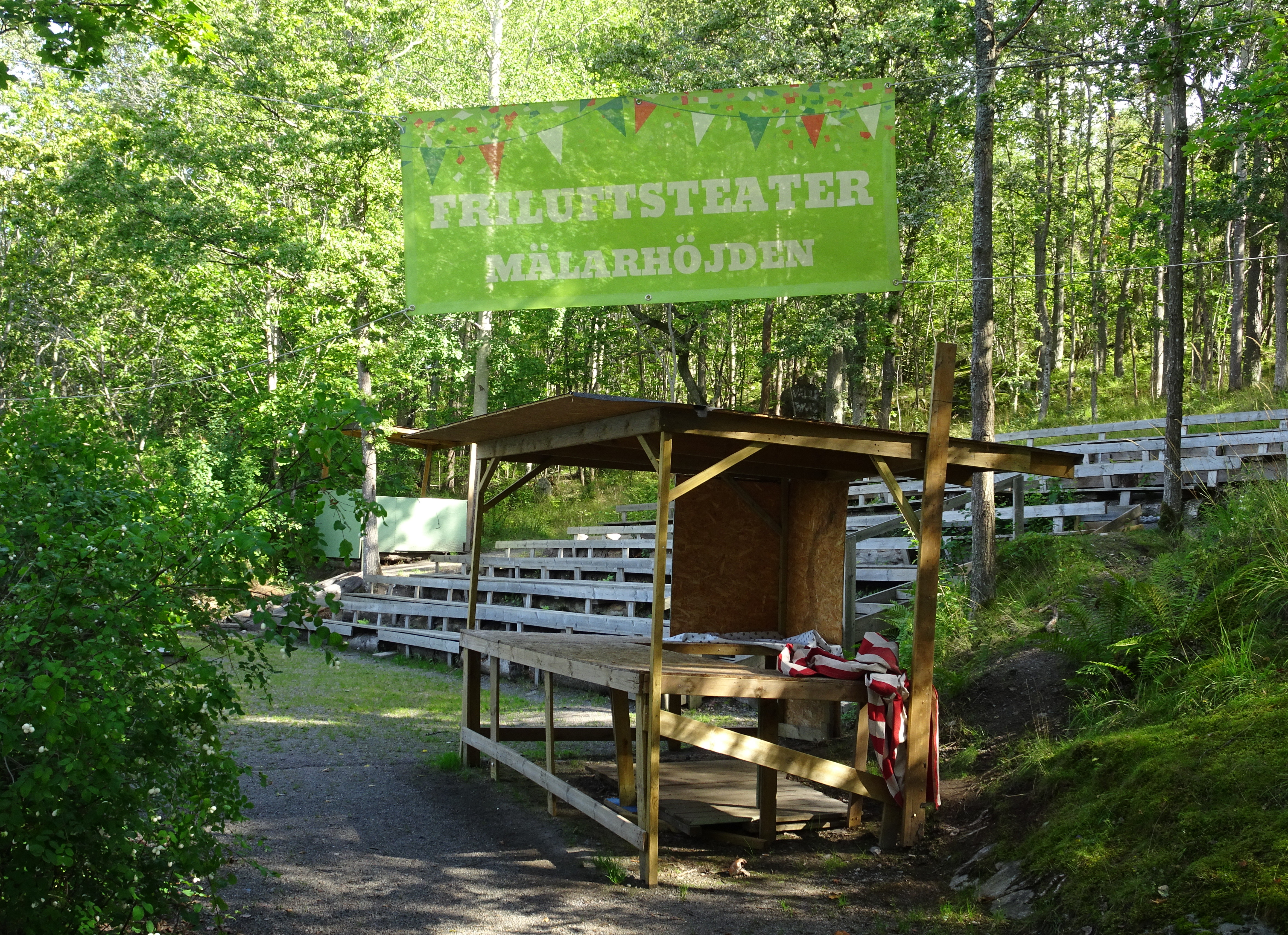 Mamma Mu på Mälarhöjdens Friluftsteater