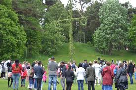 Midsommarafton i parken Trekanten 2026