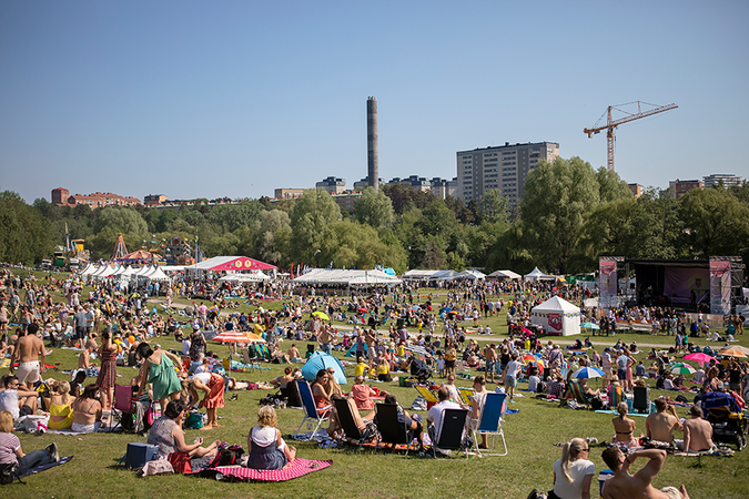 Nationaldagsfest på Golfängarna 2026