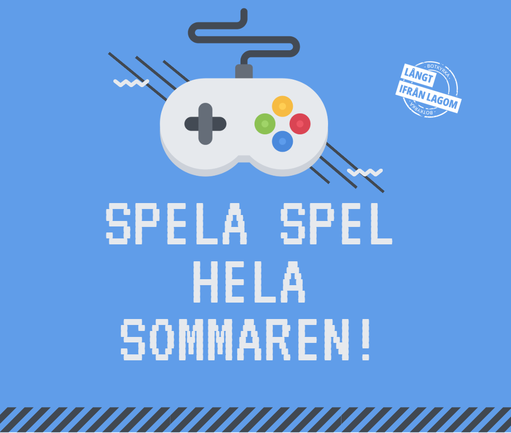 Game on på Hallunda bibliotek i sommar!