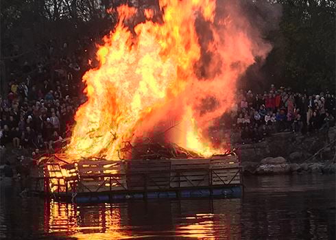 Valborgsfirande i Nacka 2026
