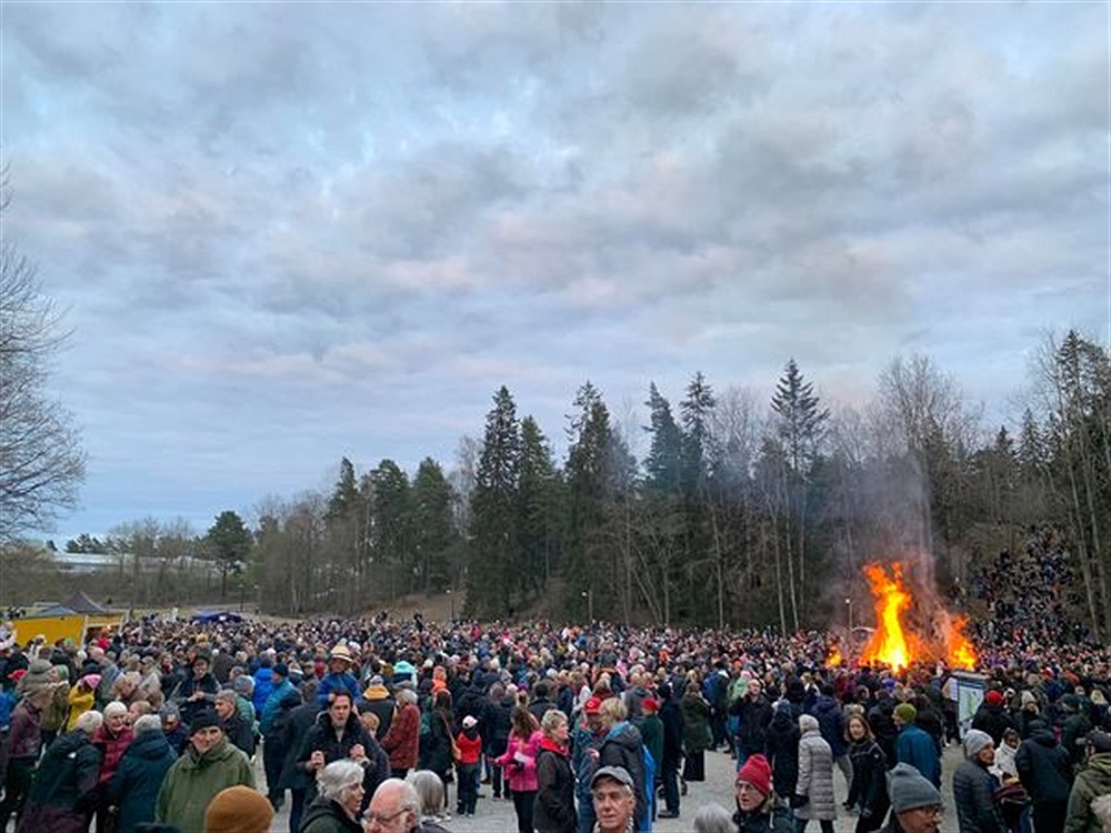 Valborgsfirande på Älvsjö Gamla IP 2026