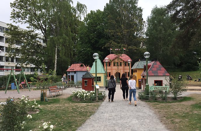 Valleby vid Härbreparken