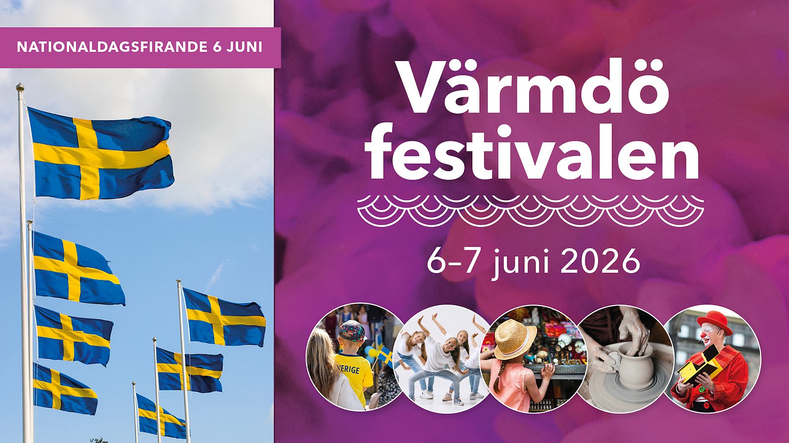 Värmdöfestivalen och Nationaldagen 2026