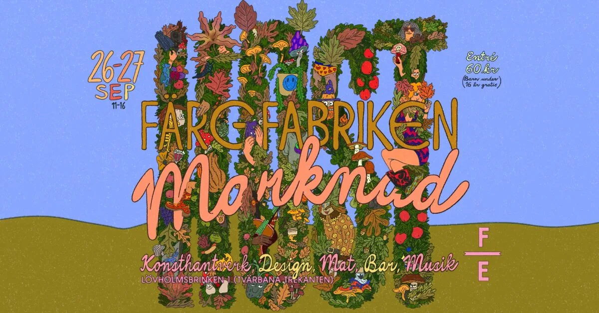 Färgfabriken Höstmarknad 2026