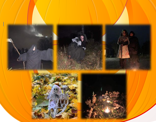 Halloween på Färsna 4H Gård