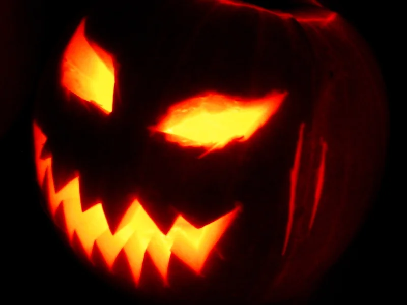 Halloween i parken