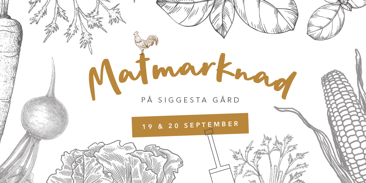 Matmarknad på Siggesta Gård 2026