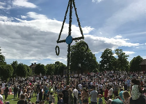 Midsommarfirande i Nyckelviken 2026