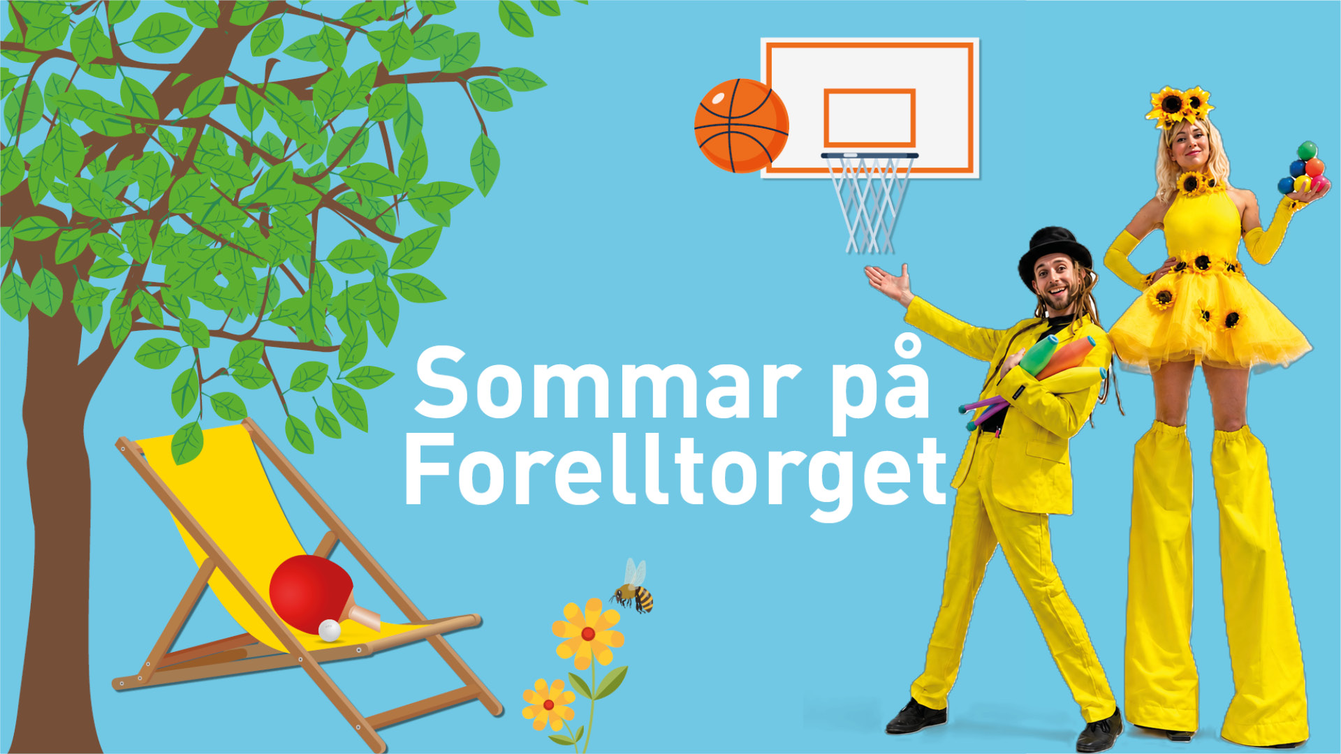 Sommar på Forelltorget: Öppningsfirande med Cirkuspiraten
