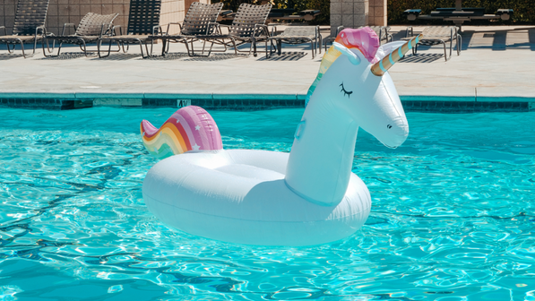 Sommarlov: Ponyridning genom sjögräs
