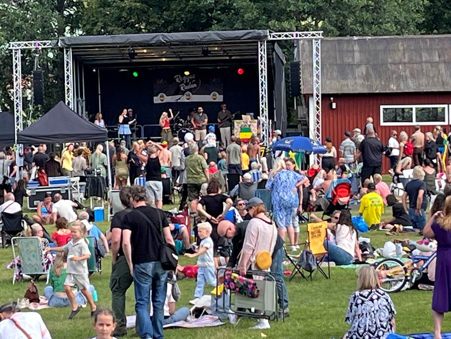 Reggae på Rudan